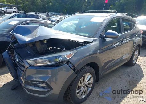 2016 Hyundai Tucson Se из США, поврежденный, VIN KM8J3CA41GU218252